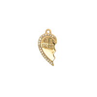 Latch & Lock Charms Gold