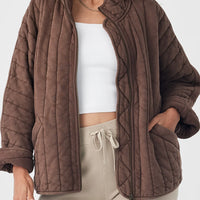 Tessa Jacket In Chocolate
