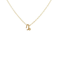 Petite Zodiac Choker Necklace Gold