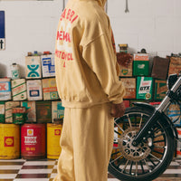 THE BRENDA ENERGY WIDE LEG SWEAT PANTS BUTTER