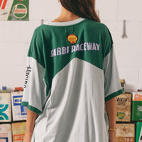 The Very Oversized Mermaid Racing Tee Green