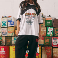 The Very Oversized Mermaid Racing Tee Black