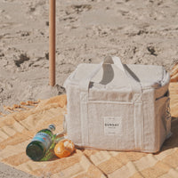 Towelling Cooler Bag Dunes