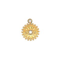 Latch & Lock Charms Gold