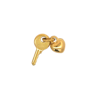 Latch & Lock Charms Gold