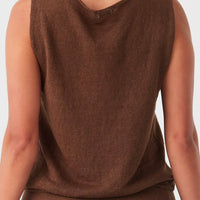 Perla Vest Chocolate