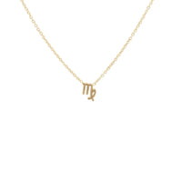 Petite Zodiac Choker Necklace Gold