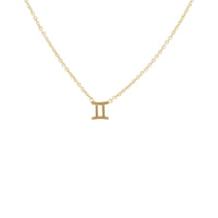 Petite Zodiac Choker Necklace Gold