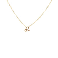 Petite Zodiac Choker Necklace Gold