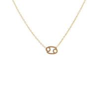 Petite Zodiac Choker Necklace Gold