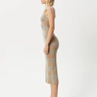 CLARA KNIT CUT OUT MAXI DRESS