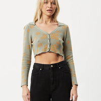 CLARA KNIT LONG SLEEVE SHIRT