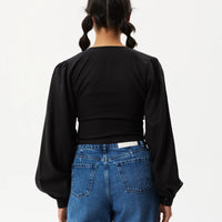 LILO LONG SLEEVE BUTTON UP TOP