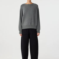 Emery Sweater Dark Grey Marle