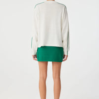 Pippa Mini Skirt Palm Green