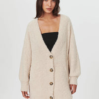 Audette Knit Cardigan Sand