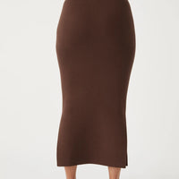 HARPER SKIRT CHOCOLATE