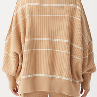 Vera Organic Knit Honey Stripe