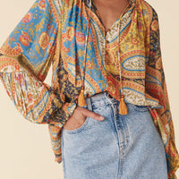 Belladonna Blouse Kaleidoscope