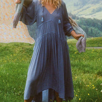 Belladonna Gown Dusty Blue