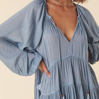 Belladonna Gown Dusty Blue