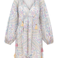 Belladonna Tunic Mini Dress Pastel