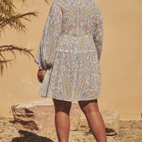 Belladonna Tunic Mini Dress Pastel