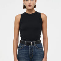 Jonesy Singlet Black