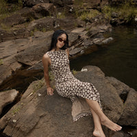 Astoria Maxi Dress Coffee