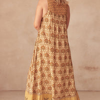 Chateau Maxi Sundress Champagne
