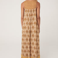 Chateau Maxi Sundress Champagne