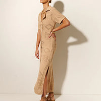Clementine Collared Midi Dress