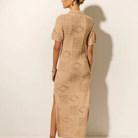Clementine Collared Midi Dress