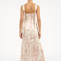 EIDEN DRESS CITTA CREMA