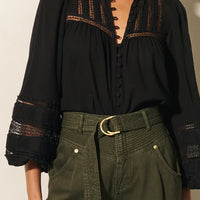 Eloise Blouse Black