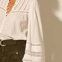 Eloise Blouse Ivory