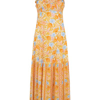 Enchanted Wood Strappy Maxi Dress Dandelion