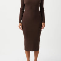 Charlie Dress Chocolate