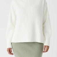 IRIS KNIT SWEATER - CREAM