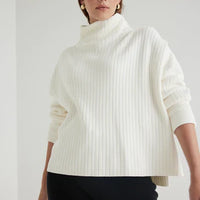 IRIS KNIT SWEATER - CREAM