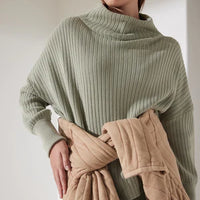 IRIS KNIT SWEATER - SAGE