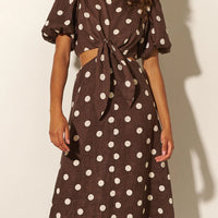 Harper Maxi Dress Chocolate