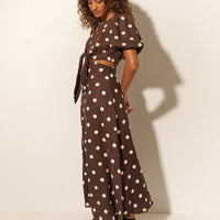 Harper Maxi Dress Chocolate