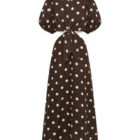 Harper Maxi Dress Chocolate