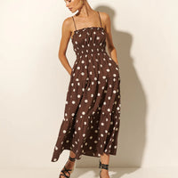 Harper Midi Dress Chocolate