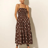 Harper Midi Dress Chocolate