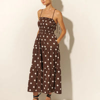 Harper Midi Dress Chocolate