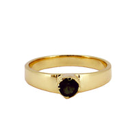 Lira Ring Olive Tourmaline