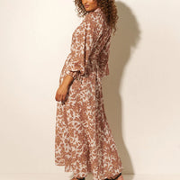 Milano Maxi Dress Walnut