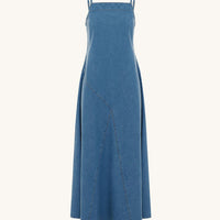 Nialley Organic Maxi Dress Classic Denim